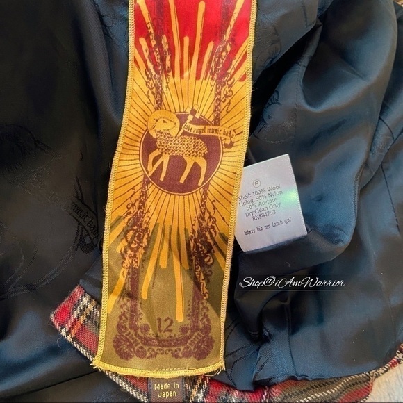 L.A.M.B. by Gwen Stefani Plaid Wool Blazer — Fall 2006 Showroom Collection - Picture 11 of 13